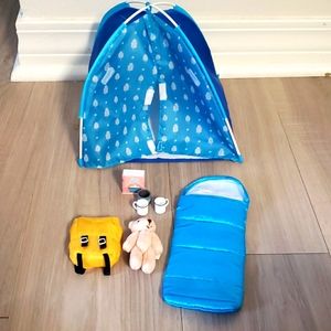 Lottie dolls camping playset